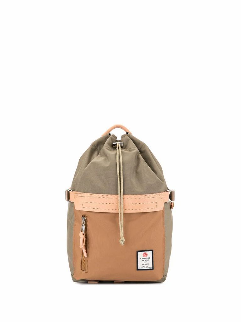 drawstring top backpack