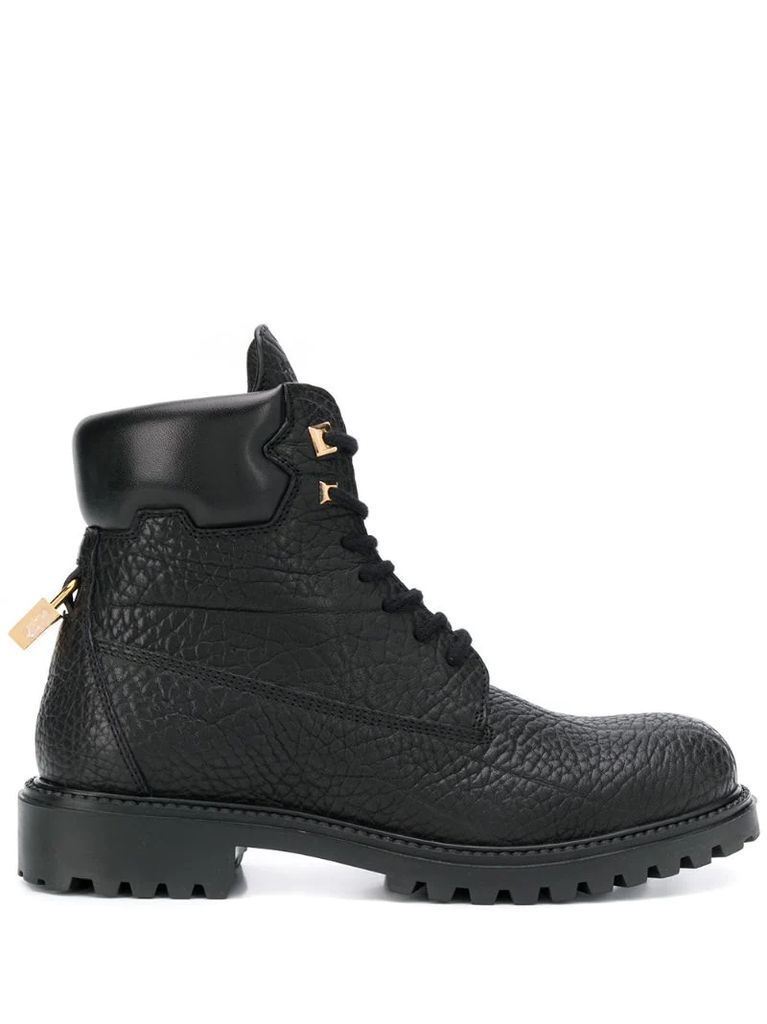 Site lace-up ankle boots