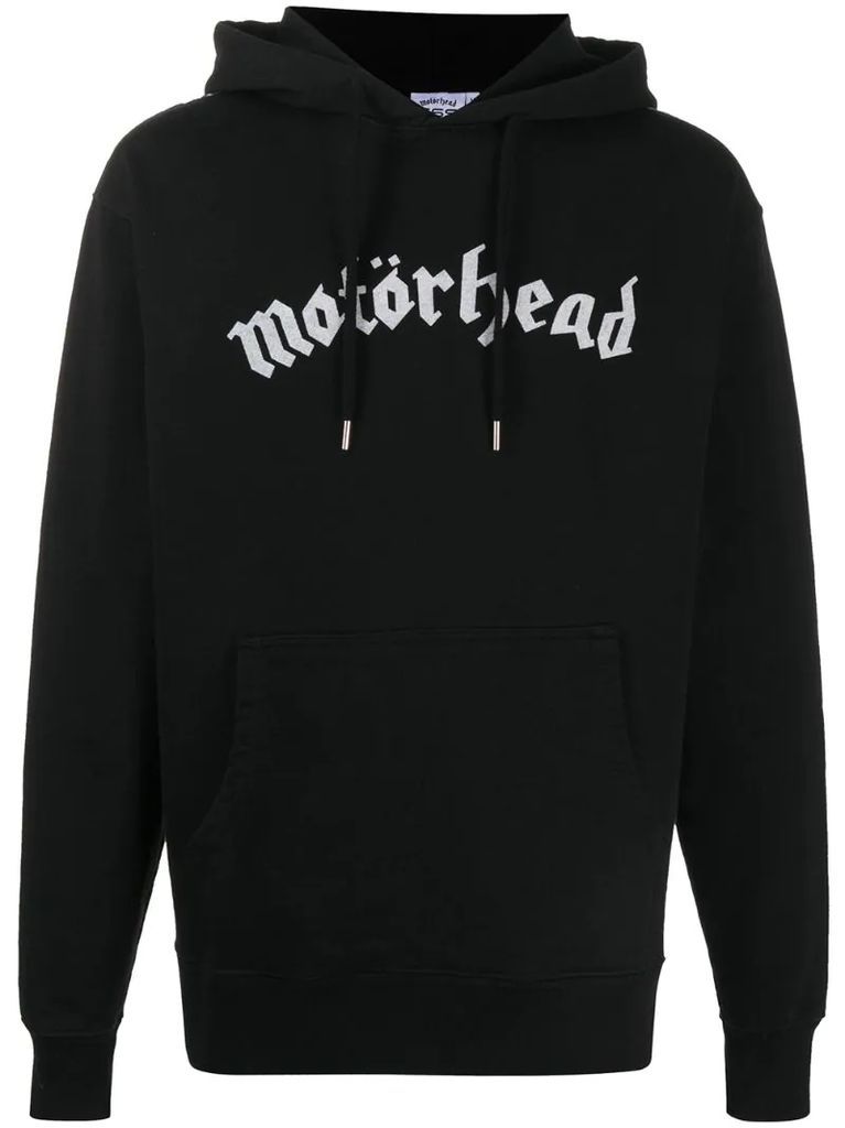 x Motorhead AOS slogan hoodie