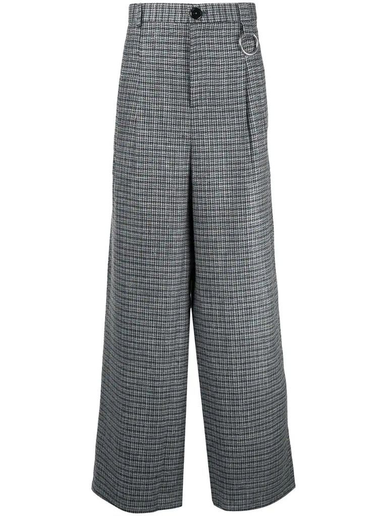 Dobby wide Trousers