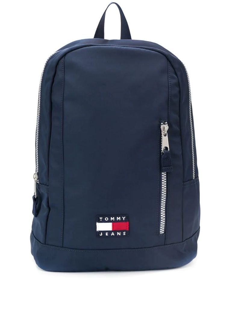 zip-around logo backpack