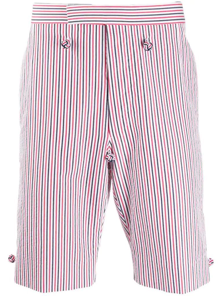 backstrap striped shorts