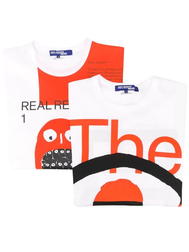 x Real Review printed T-shirt