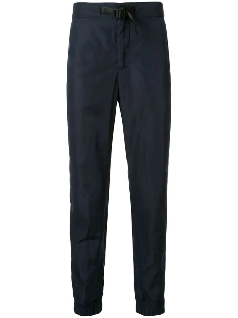 belted track trousers
