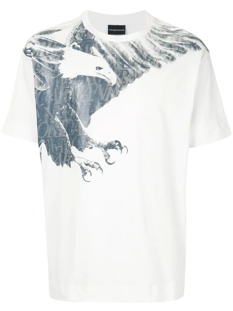 Eagle print T-shirt