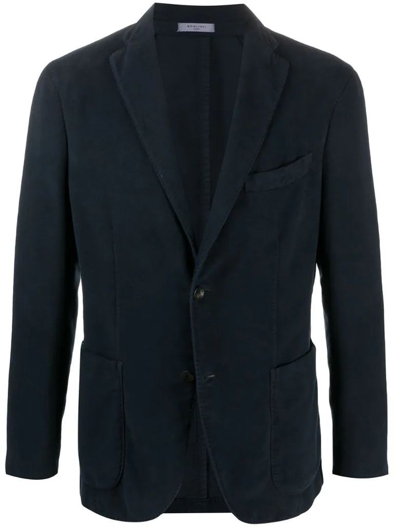 two button suit jacket