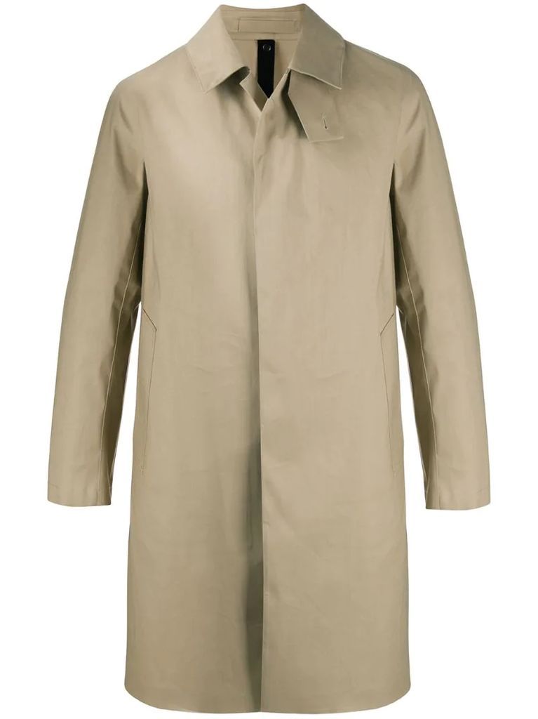 Oxford bonded cotton coat