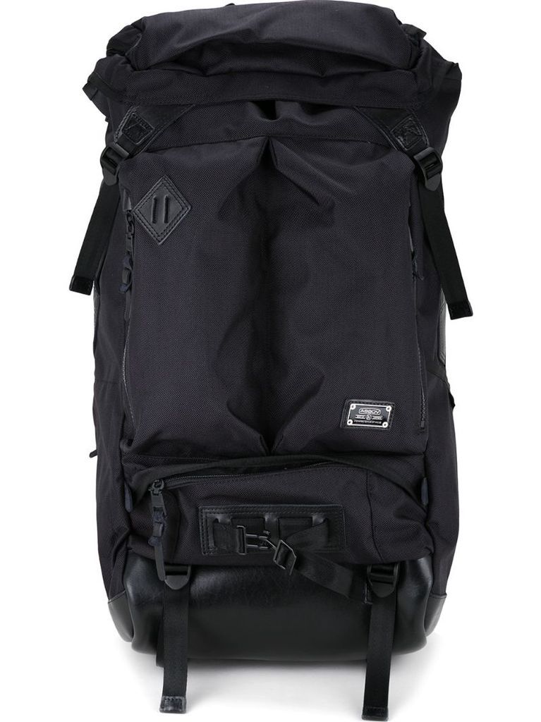 Ballistic nylon 2pocket backpack