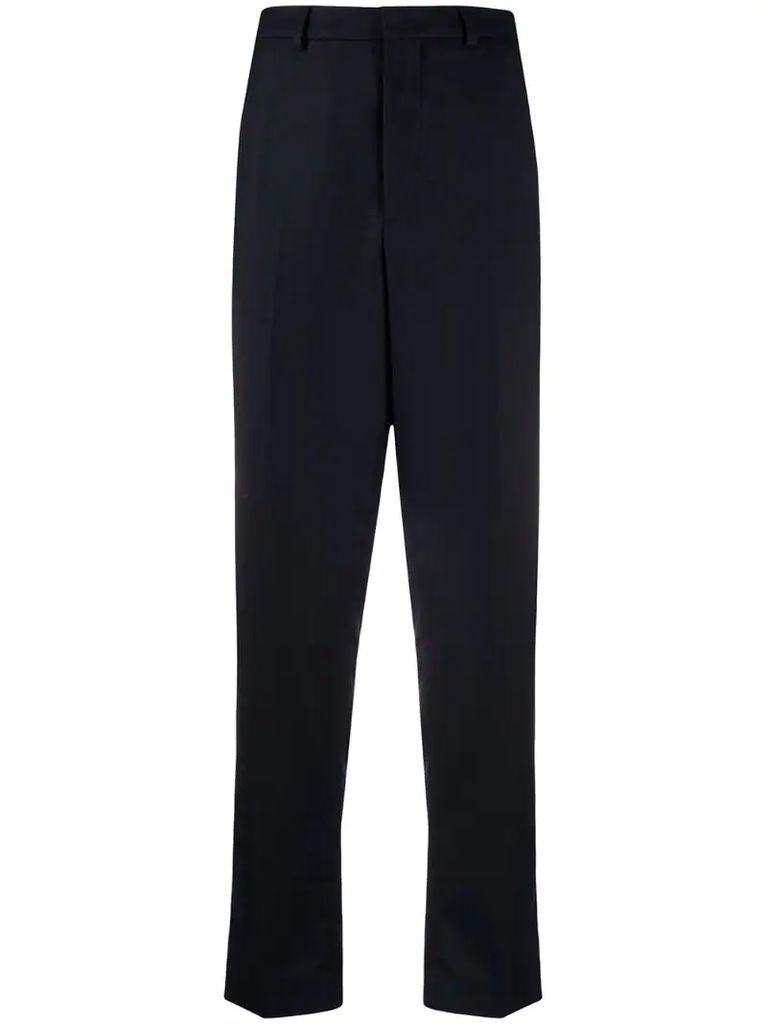carrot fit tailored trousers