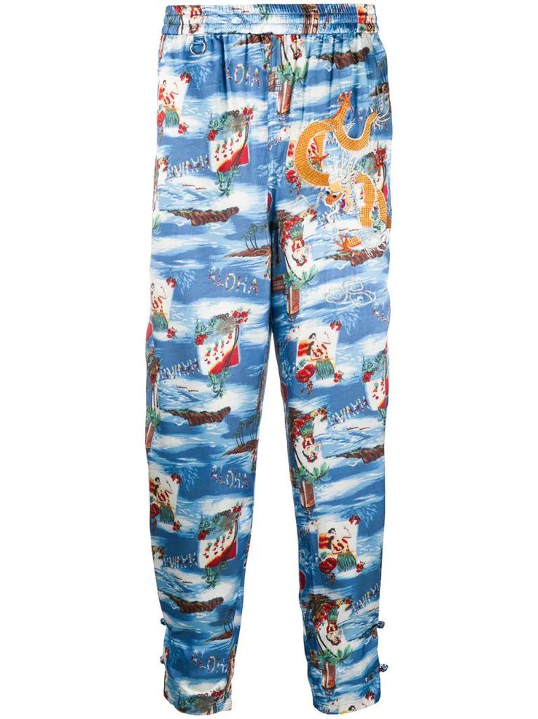 Aloha Kung Fu trousers