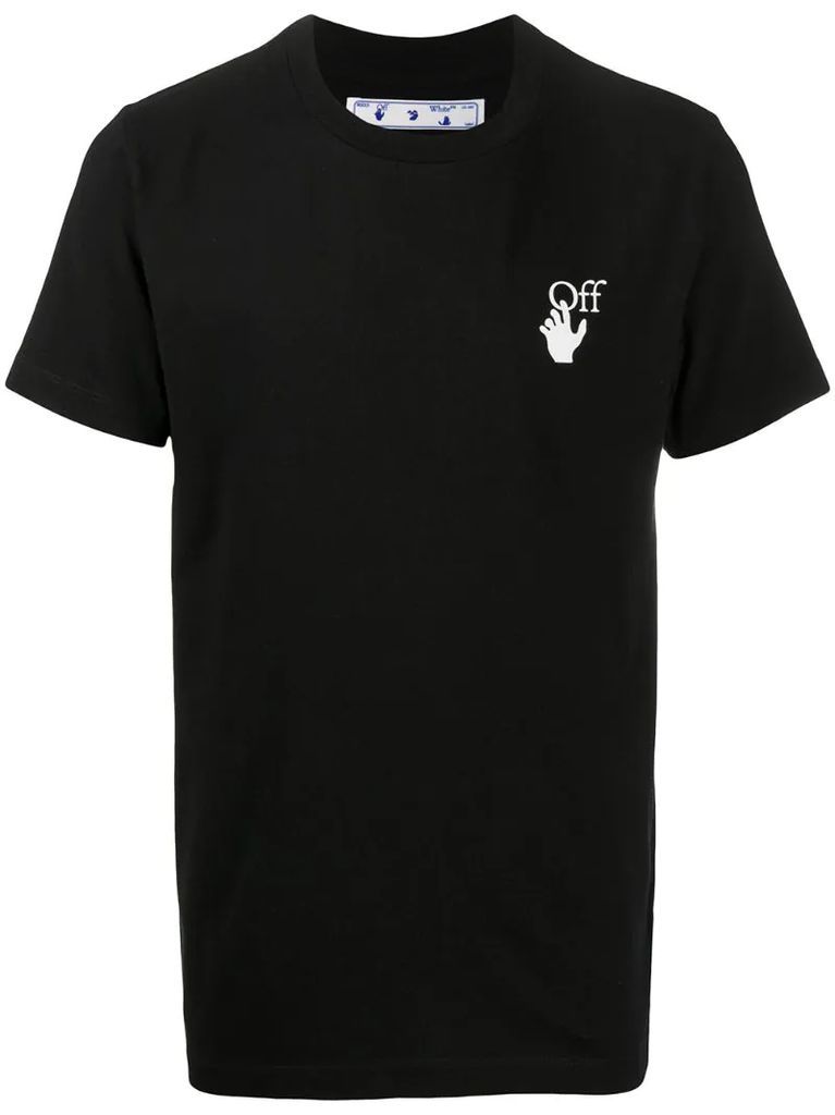 Arrows-print cotton T-shirt