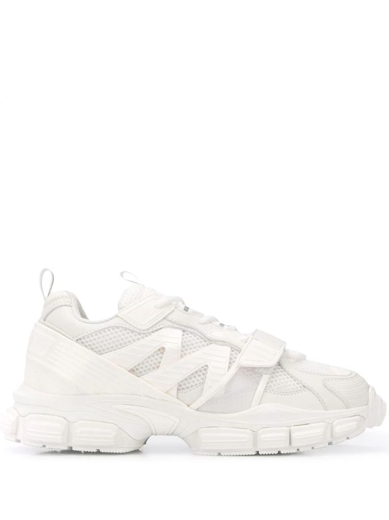 panelled sneakers