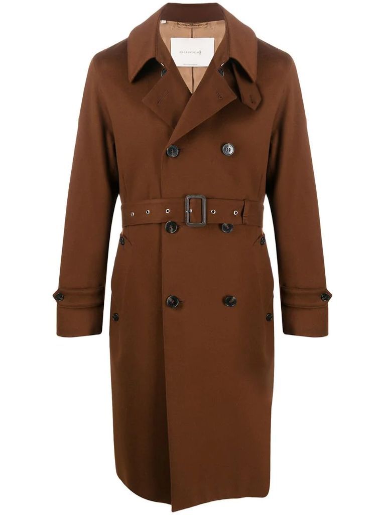 Monkton short trench coat