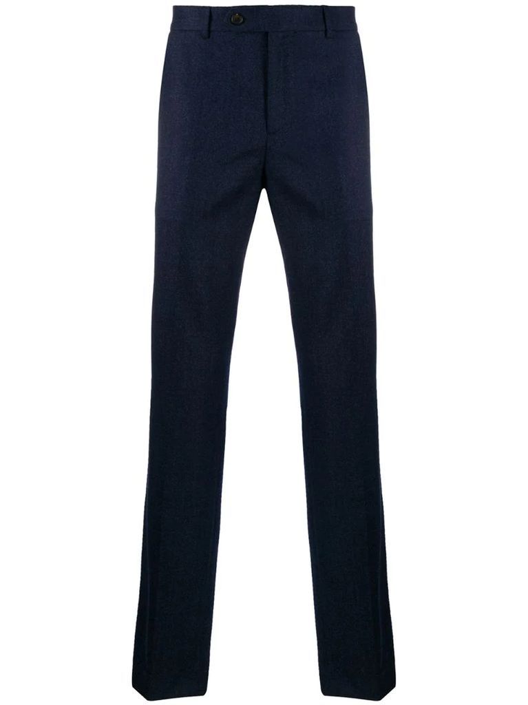 knitted tailored trousers