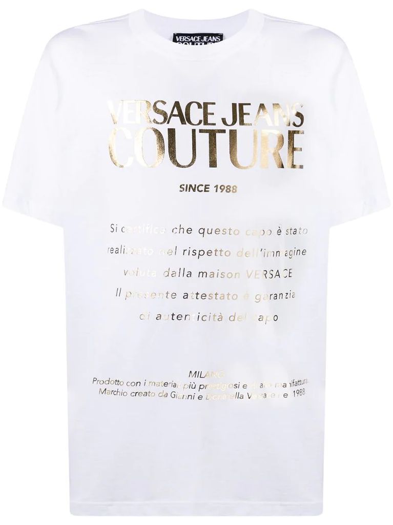 graphic-print cotton T-Shirt