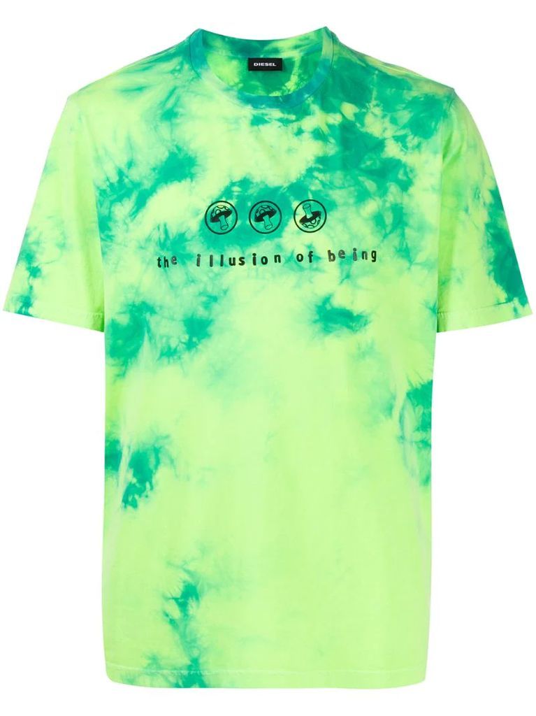 T-X86 tie-dye T-shirt