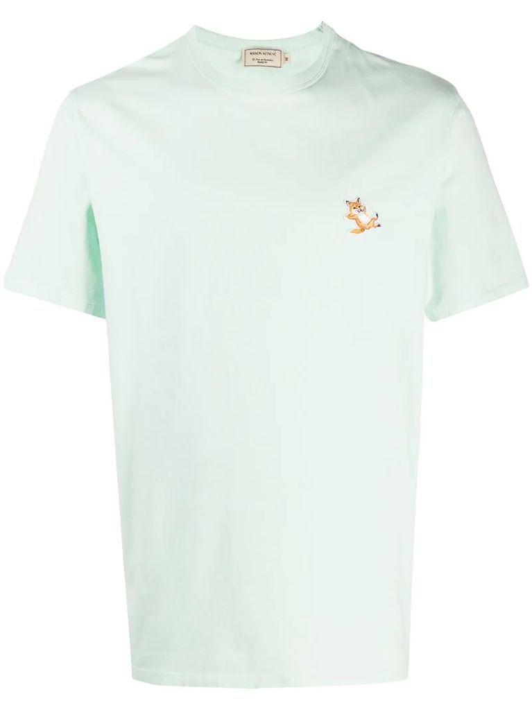Chillax Fox-patch cotton t-shirt