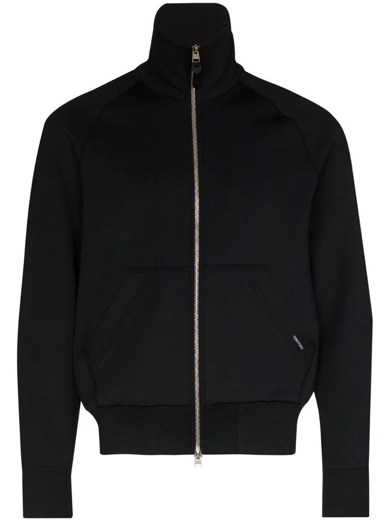 zip-up fleece jacket