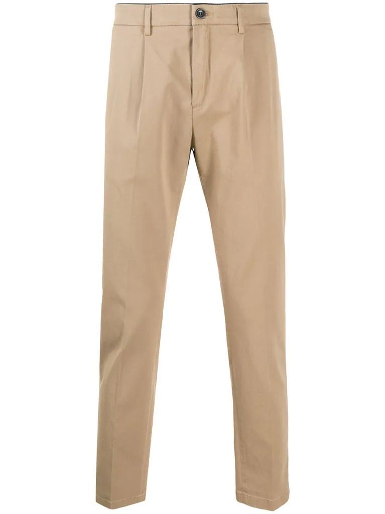 slim-fit chinos