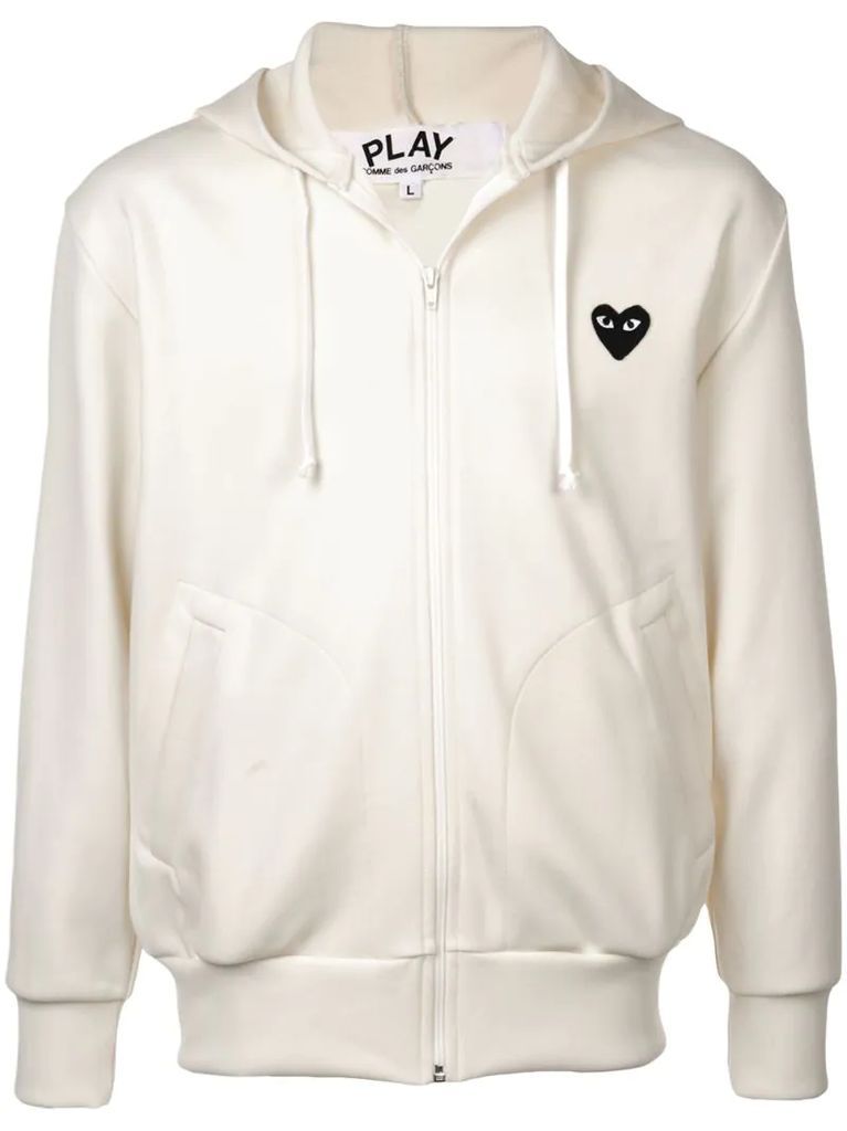 heart logo hoodie