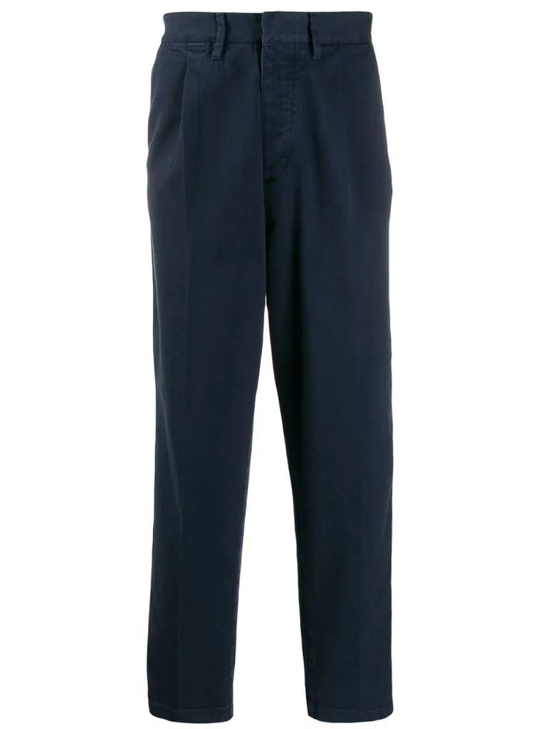 relaxed-fit tailored trousers