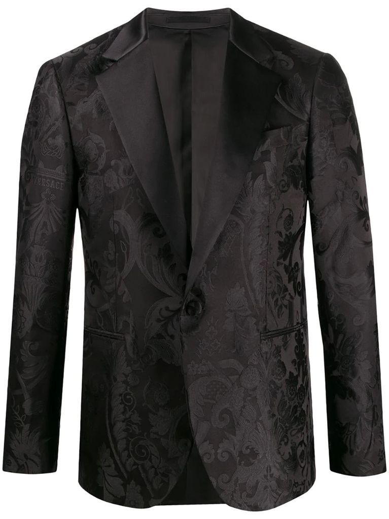 barocco jacquard blazer