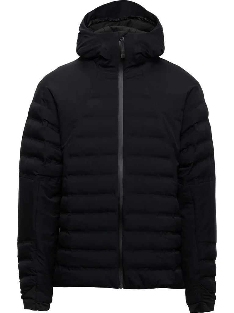 Pyramid puffer jacket