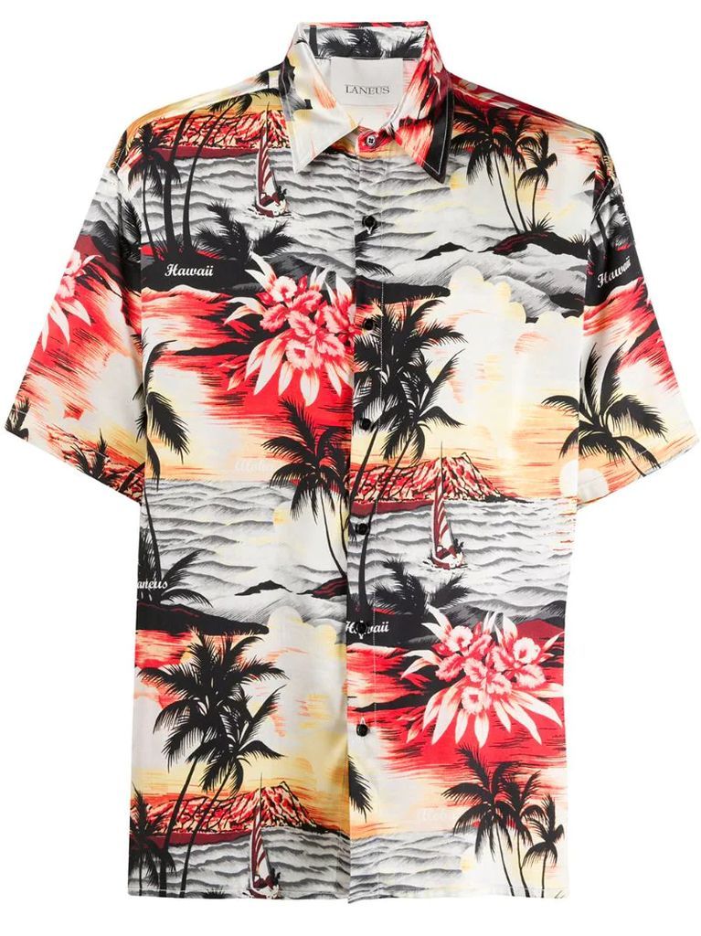 Hawaiian printed shirt