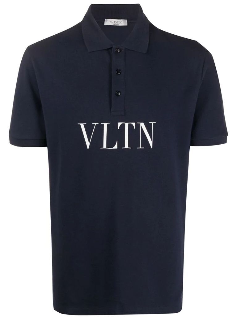 VLTN logo polo shirt