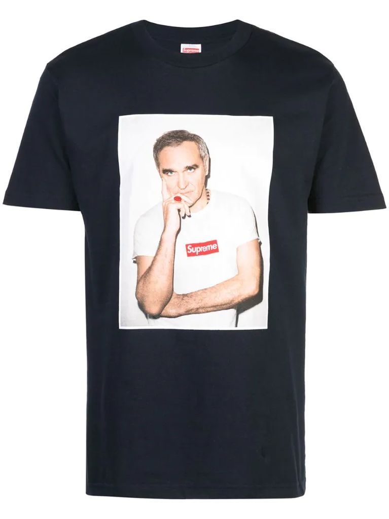 Morrissey print T-shirt