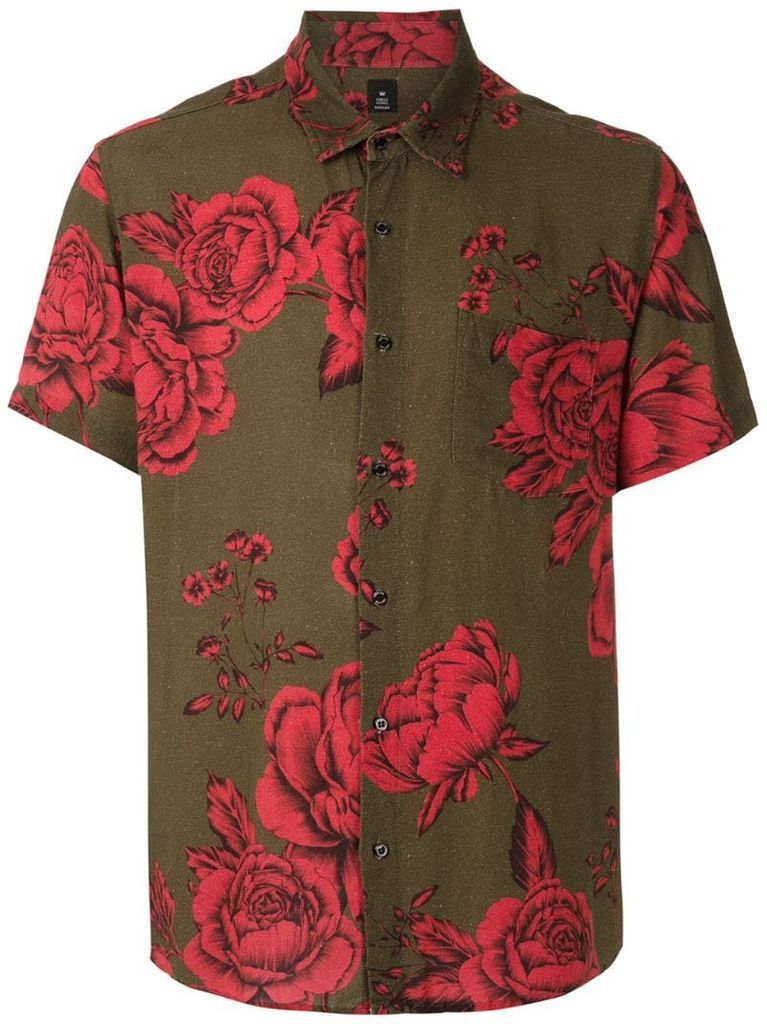 rose print shirt