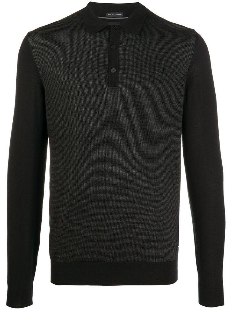 long-sleeve plain sweatshirt