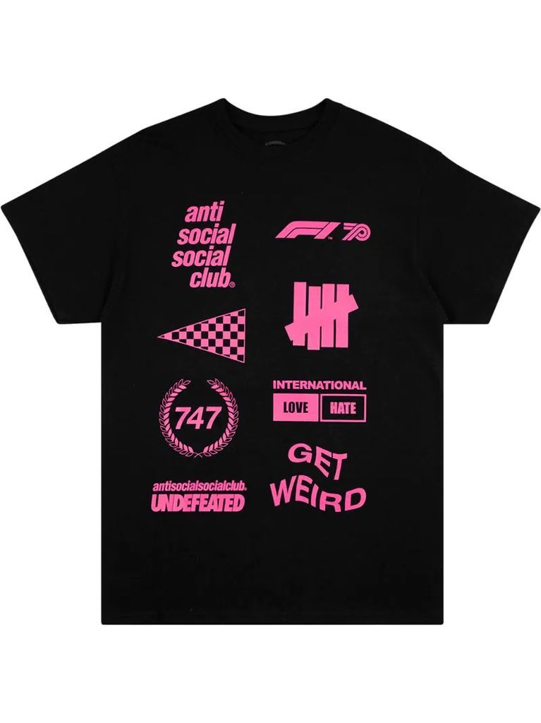 x UNDFTED x F1 T-shirt