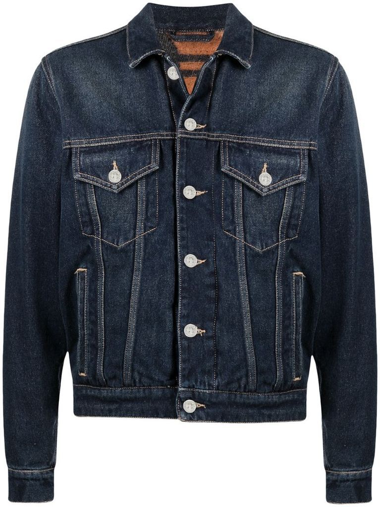 short denim jacket