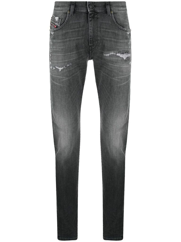 D-Strukt mid-rise slim-fit jeans