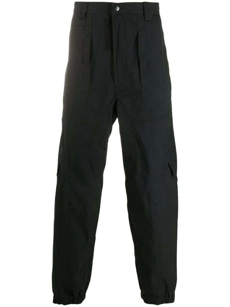 pleat waist trousers