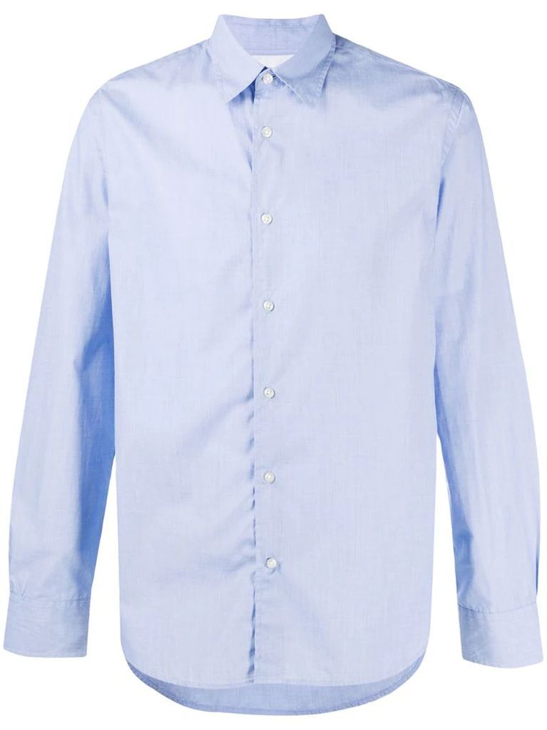 plain button shirt