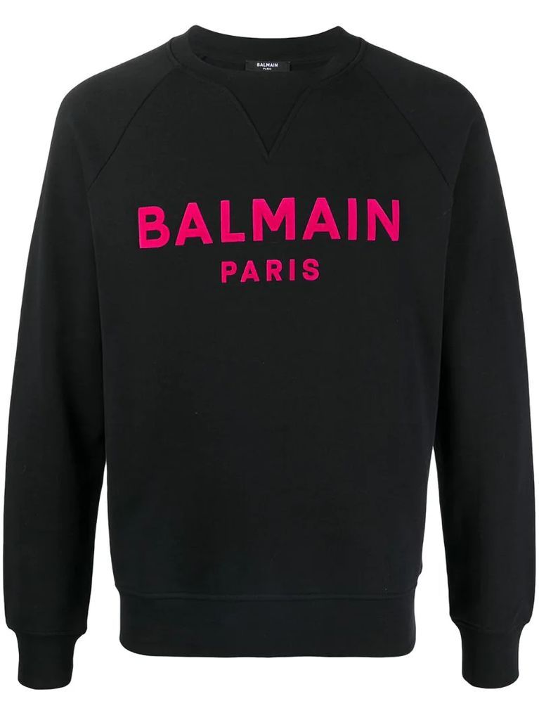 logo-print long-sleeve sweatshirt