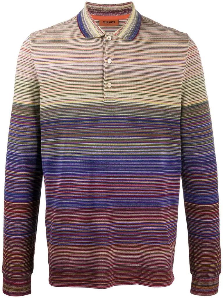 striped casual sweatshirt