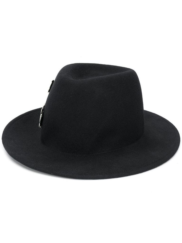 felted fedora hat