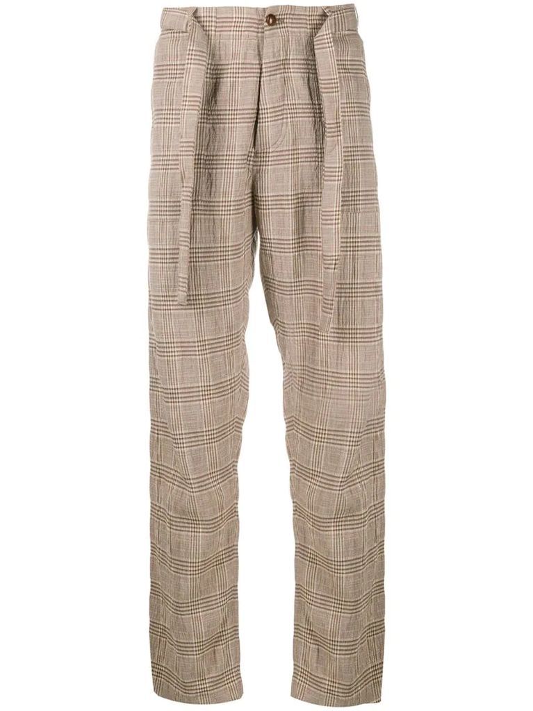 Ron checkered trousers