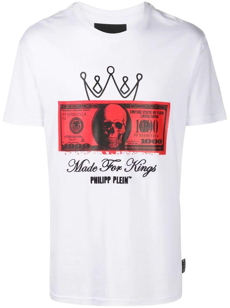money print T-shirt