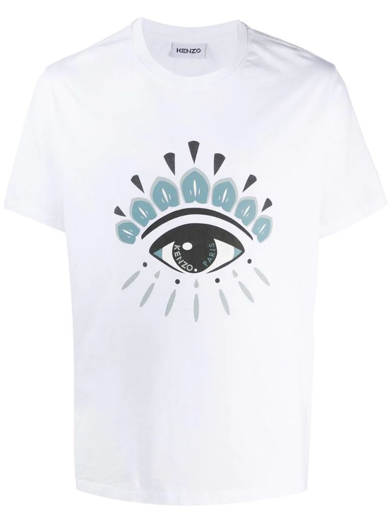 Eye crew neck T-shirt