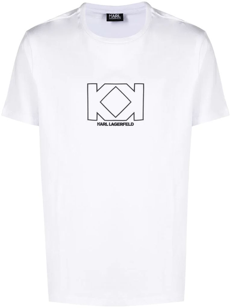 logo-print short-sleeved t-shirt