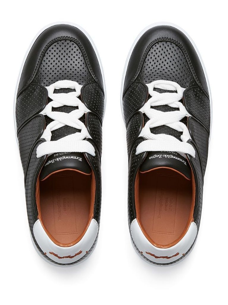 Tiziano perforated sneakers