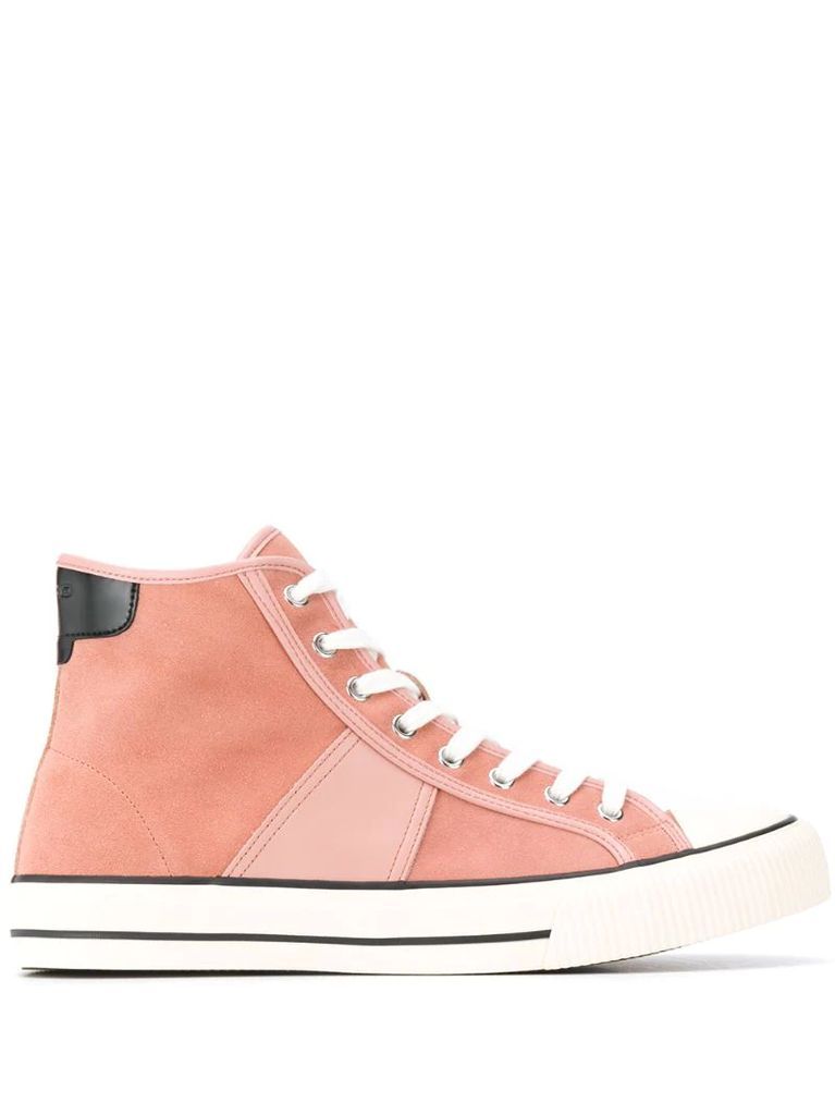 Dream lace-up hi-top sneakers