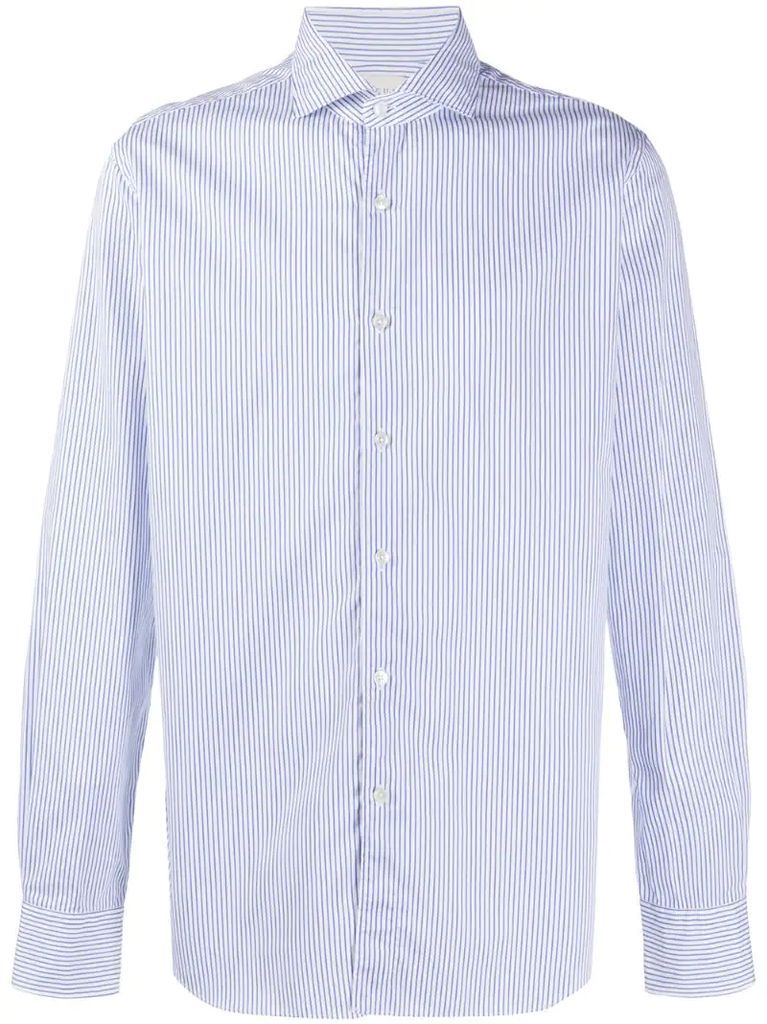 stripe button-down shirt