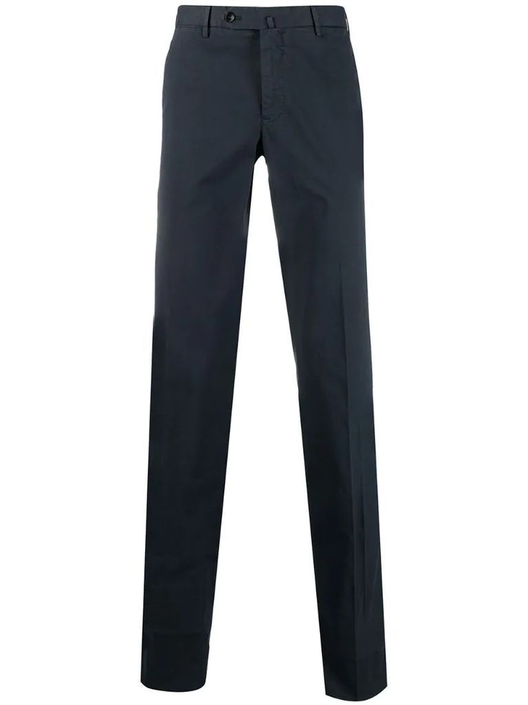 stretch-cotton chino trousers