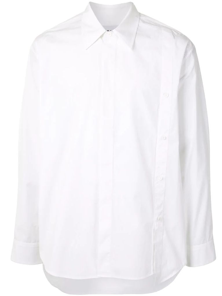 cotton button detail shirt