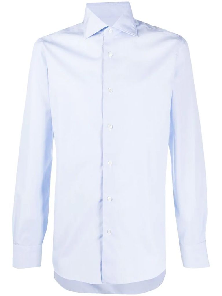button-up long-sleeved shirt